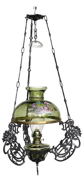 Závěsná petrolejová lampa 85 cm