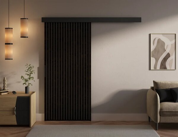 Perion 96 Posuvné dveře wenge (96 x 205) cm – 1 dveřní křídlo bez nároku na místo při otevírání