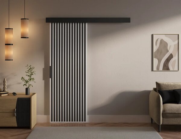 Perion 76 Posuvné dveře bílá (76 x 205) cm – 1 dveřní křídlo bez nároku na místo při otevírání
