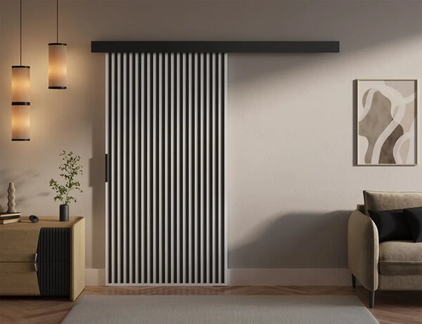 Perion 106 Posuvné dveře bílá (106 x 205) cm – 1 dveřní křídlo bez nároku na místo při otevírání