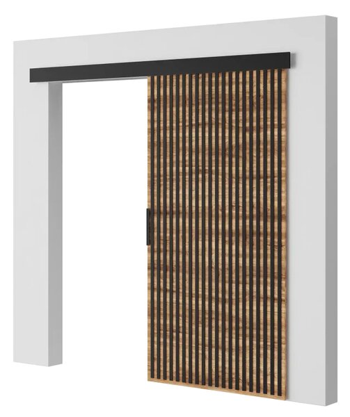 Perion 106 Posuvné dveře dub Wotan (106 x 205) cm – 1 dveřní křídlo bez nároku na místo při otevírání