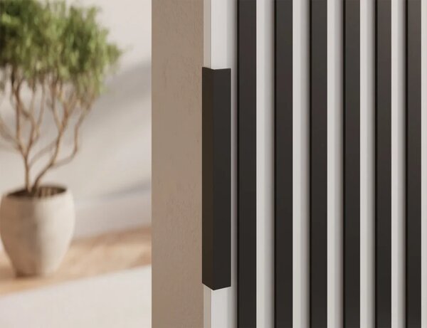 Perion 86 Posuvné dveře bílá (86 x 205) cm – 1 dveřní křídlo bez nároku na místo při otevírání