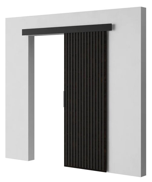 Perion 76 Posuvné dveře wenge (76 x 205) cm – 1 dveřní křídlo bez nároku na místo při otevírání