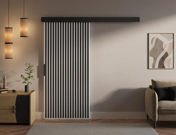 Perion 96 Posuvné dveře bílá (96 x 205) cm – 1 dveřní křídlo bez nároku na místo při otevírání