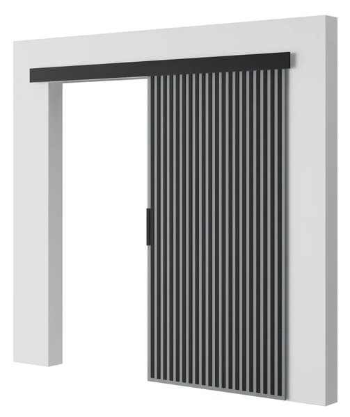 Perion 106 Posuvné dveře šedá (106 x 205) cm – 1 dveřní křídlo bez nároku na místo při otevírání