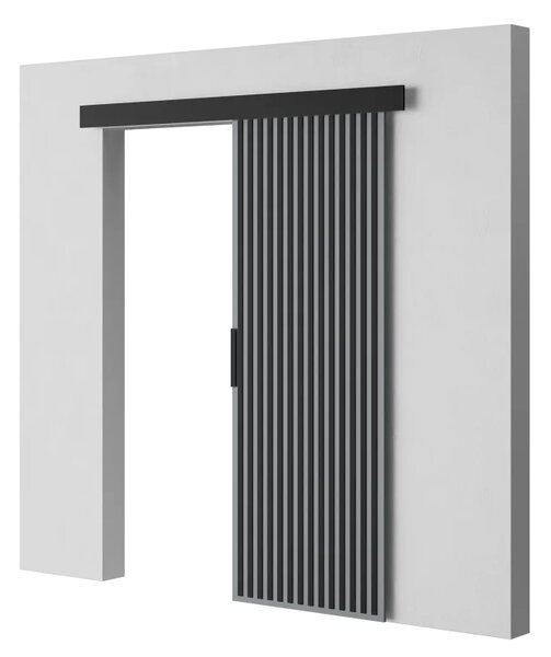 Perion 76 Posuvné dveře šedá (76 x 205) cm – 1 dveřní křídlo bez nároku na místo při otevírání