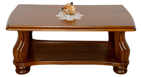 Nábytek Chodura Konferenční stolek Jakub dřevo 56x130x70 Hnědá