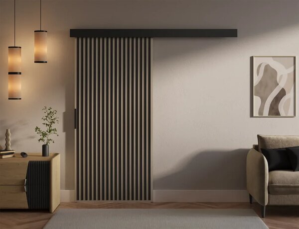 Perion 96 Posuvné dveře kašmír (96 x 205) cm – 1 dveřní křídlo bez nároku na místo při otevírání
