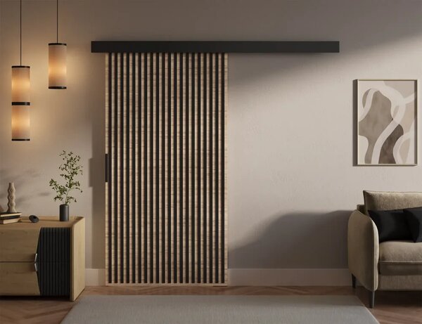 Perion 106 Posuvné dveře sonoma (106 x 205) cm – 1 dveřní křídlo bez nároku na místo při otevírání
