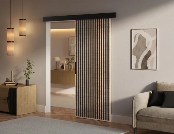 Perion 86 Posuvné dveře sonoma (86 x 205) cm – 1 dveřní křídlo bez nároku na místo při otevírání