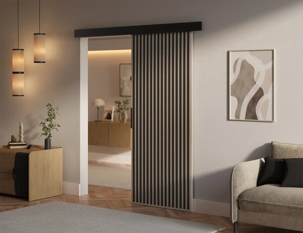 Perion 86 Posuvné dveře kašmír (86 x 205) cm – 1 dveřní křídlo bez nároku na místo při otevírání