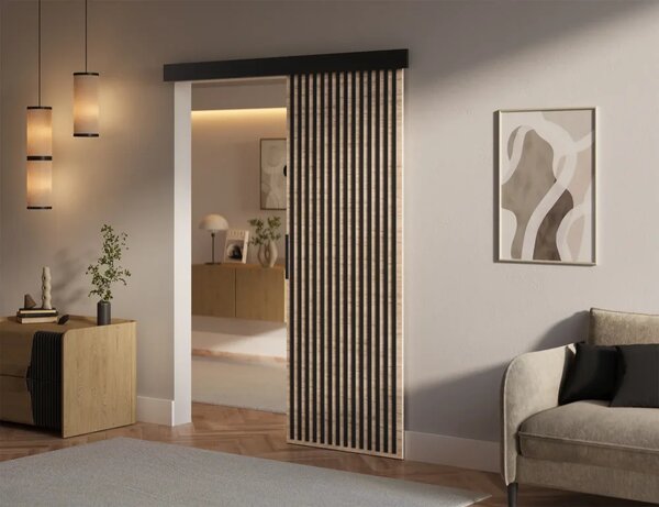 Perion 76 Posuvné dveře sonoma (76 x 205) cm – 1 dveřní křídlo bez nároku na místo při otevírání