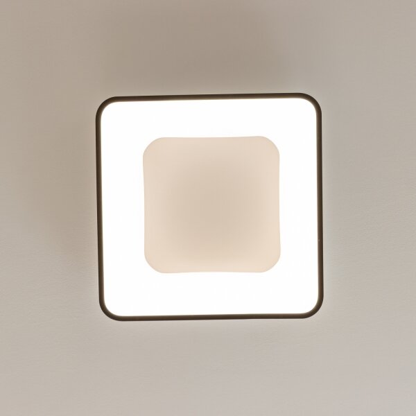 Brilagi - LED Stmív. stropní svítidlo FALCON II LED/80W/230V 40x40 cm černá + DO