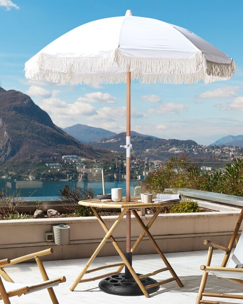 Slunečník 150 cm MONDELLO Bílá