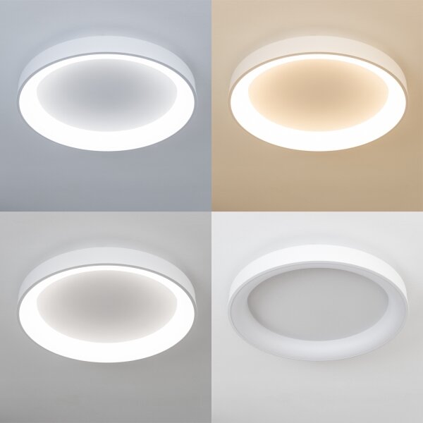 Brilagi - LED Stmív. stropní svítidlo FALCON II LED/99W/230V pr. 60 cm bílá + DO