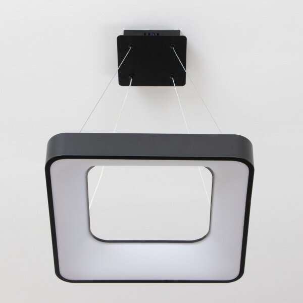 Brilagi - LED Stmív. lustr na lanku FALCON II LED/80W/230V 40x40 cm černá + DO