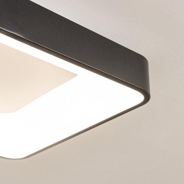 Brilagi - LED Stmív. stropní svítidlo FALCON II LED/80W/230V 40x40 cm černá + DO