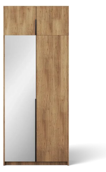 Alera II s nástavcem Skříň s otočnými dveřmi artisan (kód AB) (100 x 250) cm – 8 polic pro přehledné uložení