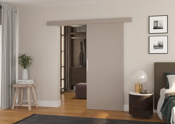 Posuvné dveře na stěnu DAAN 86 kašmír (86 x 205) cm – záruka 4 roky