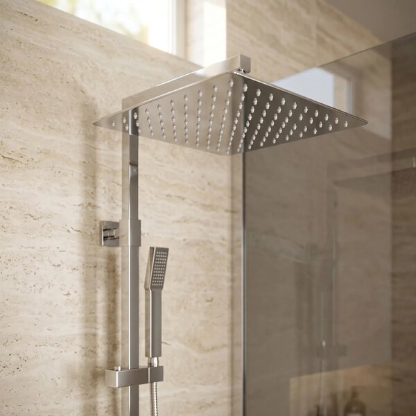 Čtvercová hlavová sprcha REA JS-P015 30cm chrom
