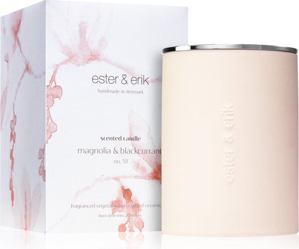 Ester & erik scented candle magnolia & blackcurrant (no. 51) vonná svíčka 350 g