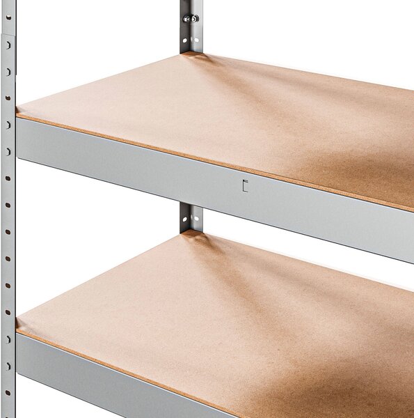 Marbo Kovový regál řada HEAVY 220x120x60 5 políc nosnost 2000 KG