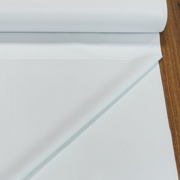 Brilltex Absolutně zatemňující závěs, 100% blackout BLANC, bílý, š.140cm (látka v metráži)