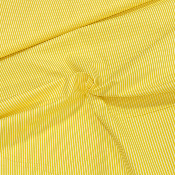 Bavlněné plátno 1361101/36 tenký žlutý proužek, š.150cm (látka v metráži)