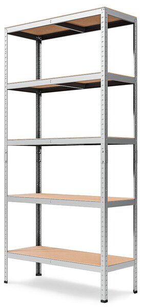 Marbo Kovový regál řada STANDARD II 180x90x45 5 políc nosnost 1000 kg - pozinkovaný
