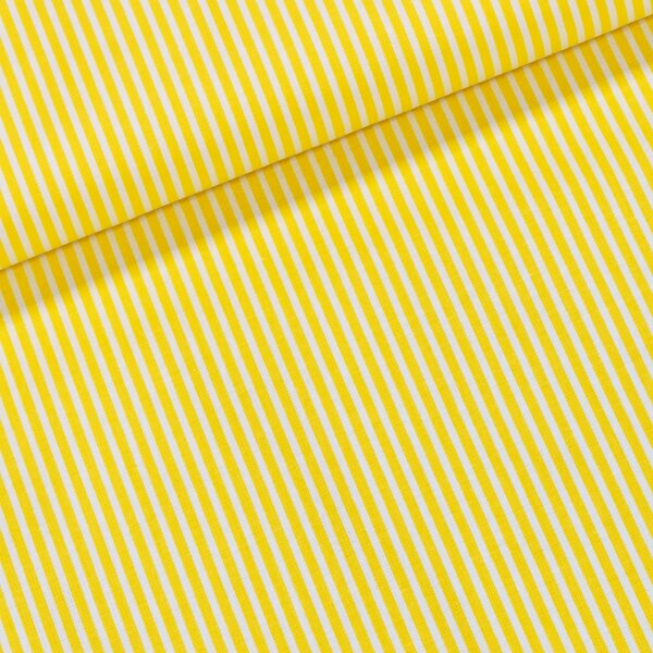 Bavlněné plátno 1361101/36 tenký žlutý proužek, š.150cm (látka v metráži)