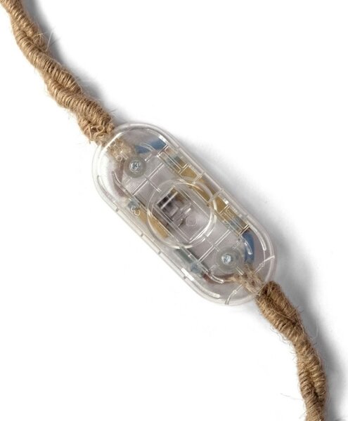 Creative cables Jednopólový posuvný vypínač - Achille Castiglioni Barva komponentu: Bílá