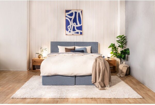 Modrá boxspring postel 160x200 cm Olia Bold – Bonami Selection