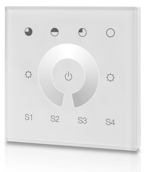 SLC ovládání MCU MONO dotykový nástěnný panel DALI IP20