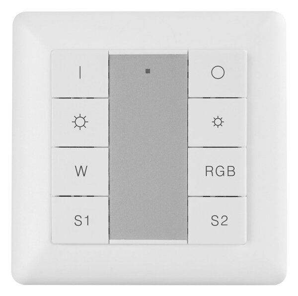 SLC ovládání RGBW nástěnný panel DALI IP20