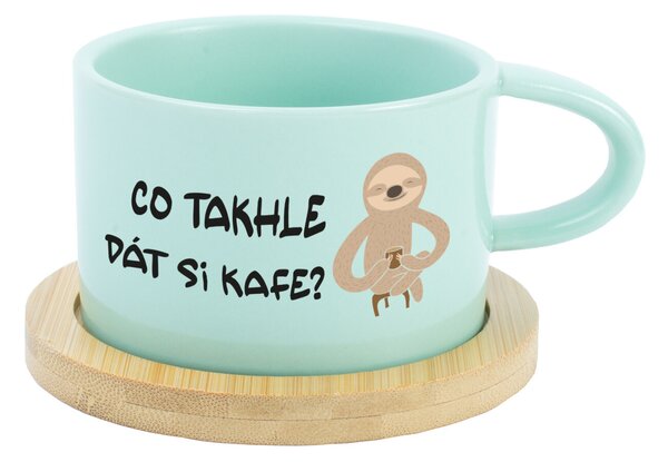 CO TAKHLE DÁT SI KAFE? - mint hrníček makronka 200 ml