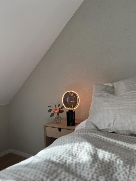 LEDVANCE stolní lampa Decor Marble Base stmívatelná E27 černá