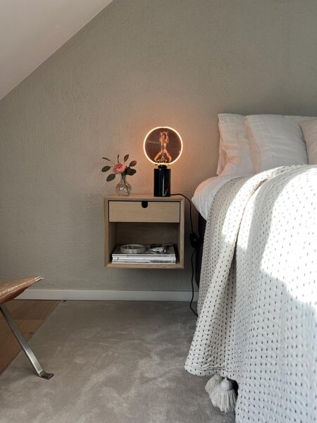 LEDVANCE stolní lampa Decor Marble Base stmívatelná E27 černá