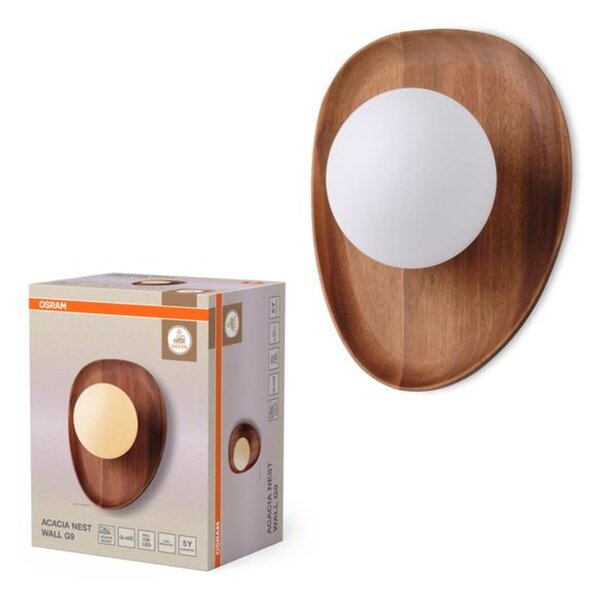 LEDVANCE nástěnné svítidlo Decor Acacia Nest G9 220-240 V dřevo