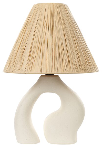Stolní lampa BARBAS Keramika Přírodní