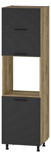 Dolní skříňka vysoká Vento DP-60/214, dub kraft / antracit