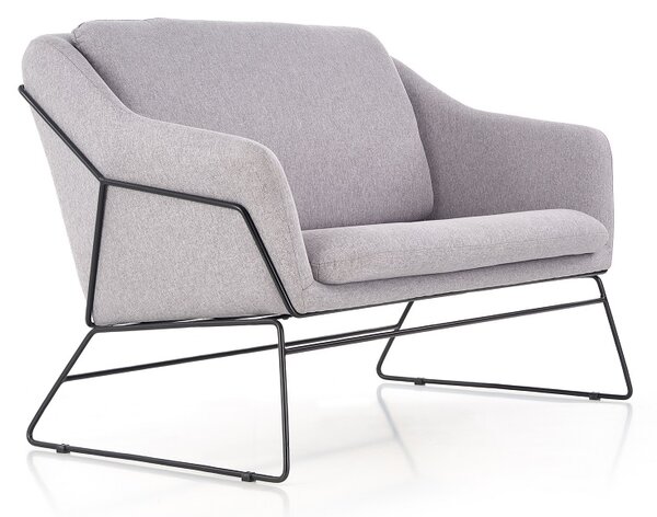 Dvojsedák Soft II XL, šedá / černá