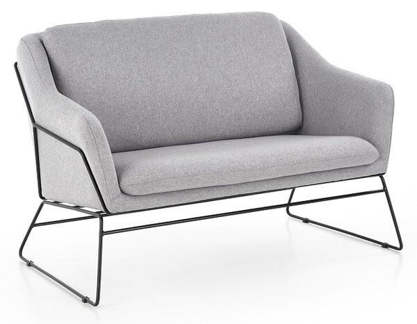 Dvojsedák Soft II XL, šedá / černá