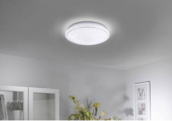 Leuchten Direkt 14743-16 - LED RGB Stmívatelné svítidlo JUPI LED/28W/230V + DO