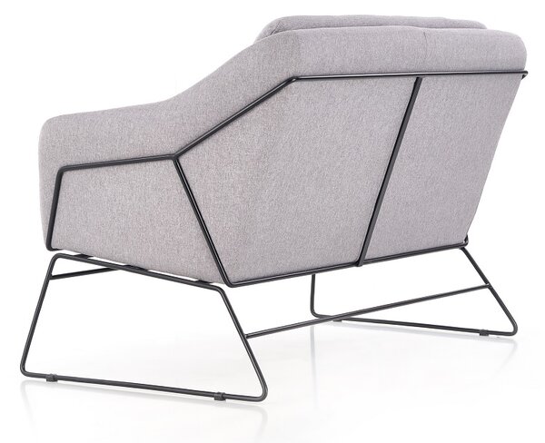 Dvojsedák Soft II XL, šedá / černá