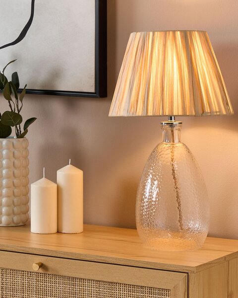 Stolní lampa BLANCO Sklo Přírodní