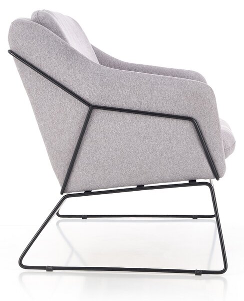 Dvojsedák Soft II XL, šedá / černá