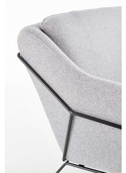 Dvojsedák Soft II XL, šedá / černá