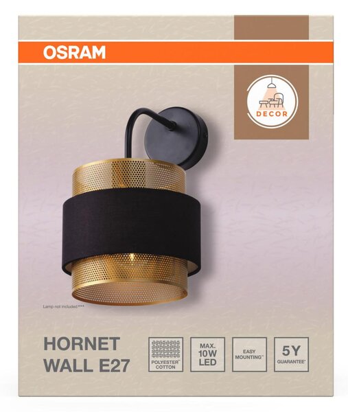 LEDVANCE nástěnné svítidlo Decor Hornet E27 220-240 V