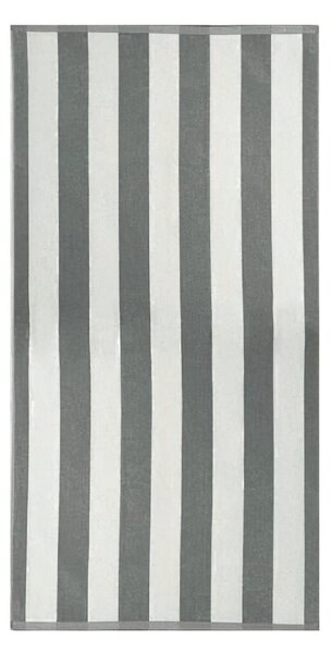 Avax plážová osuška KABANA, šedé pruhy, froté, 90x170cm