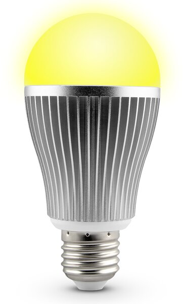 Miboxer LED stmívatelná žárovka E27, jas+CCT, 9W, 2.4GHz, FUT019